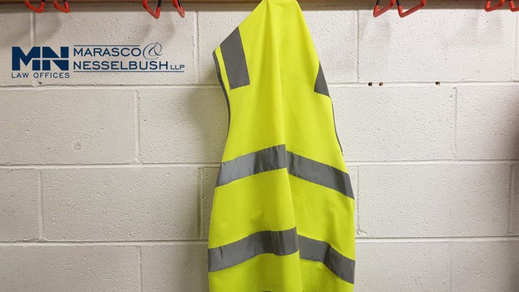 hanging reflective vest