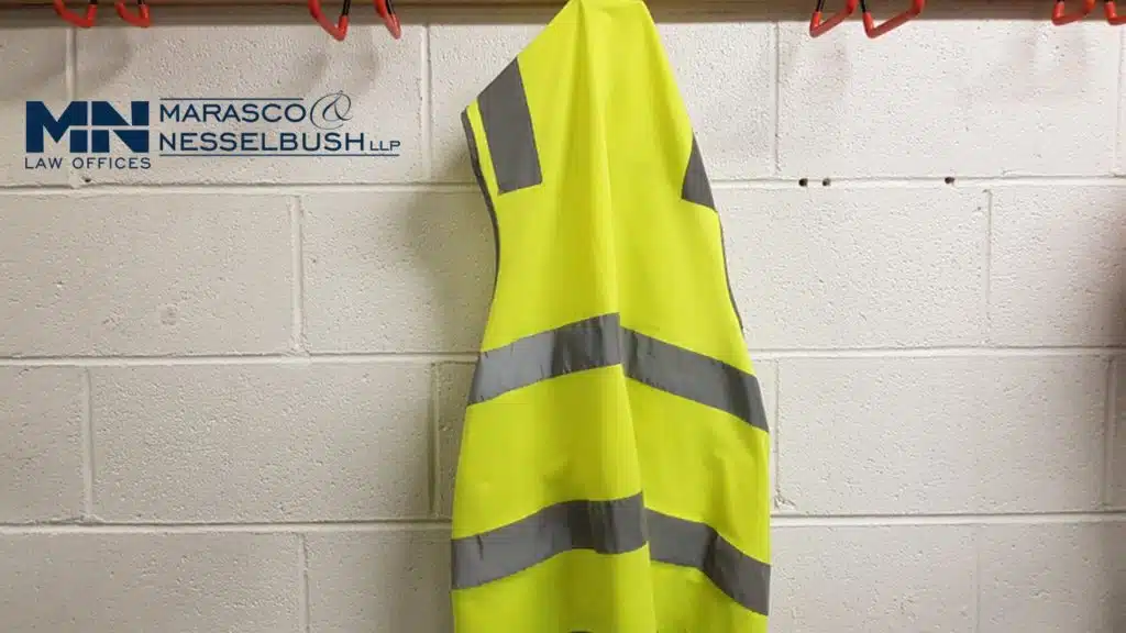 hanging reflective vest