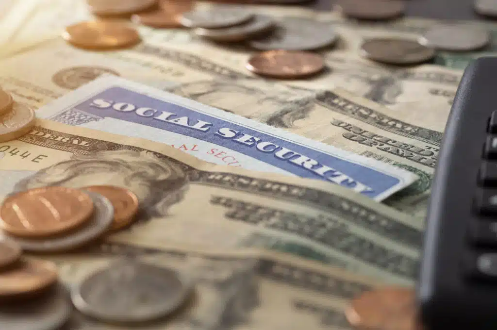 currencies and social security document