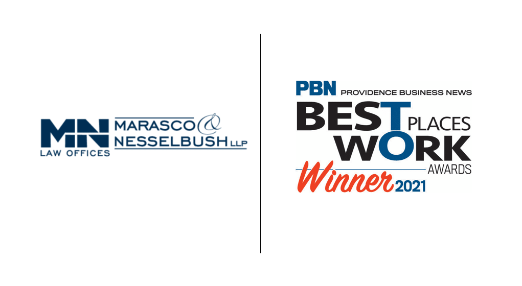 Marasco & Nesselbush win Providence Business News Best Places to Work Award in 2021