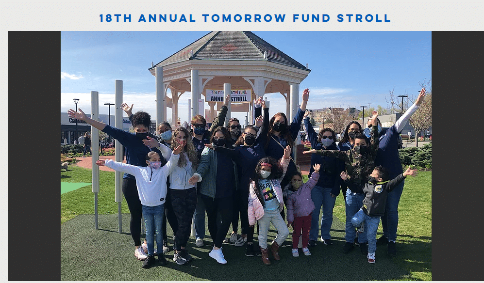 a group of people at the 18th Annual Tomorrow Fund Stroll