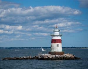 a lighthouse in Rhode Island