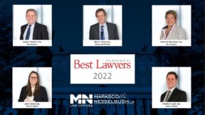 photos of attorneys at Marasco & Nesselbush that were recognized by Best Lawyers 2022