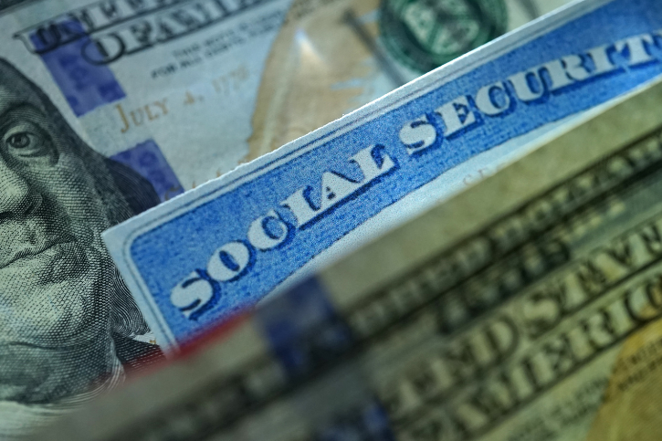 a picture of a social security card