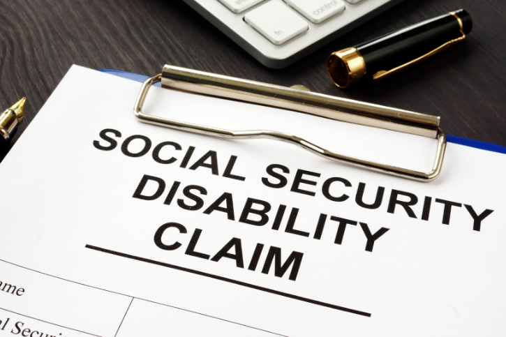 a social security disability claim form