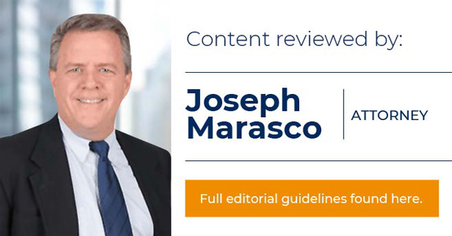 content reviewed by Attorney Joseph Marasco