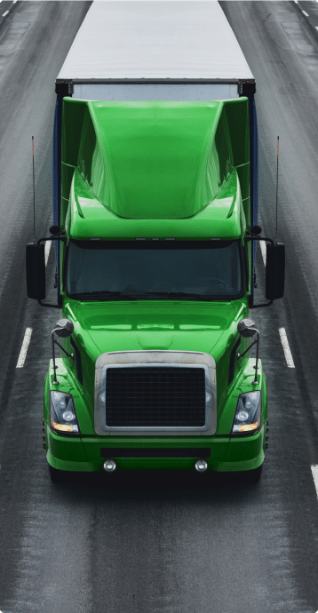 a semi truck driving in Wakefield