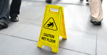 wet floor sign