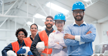 a group of workers