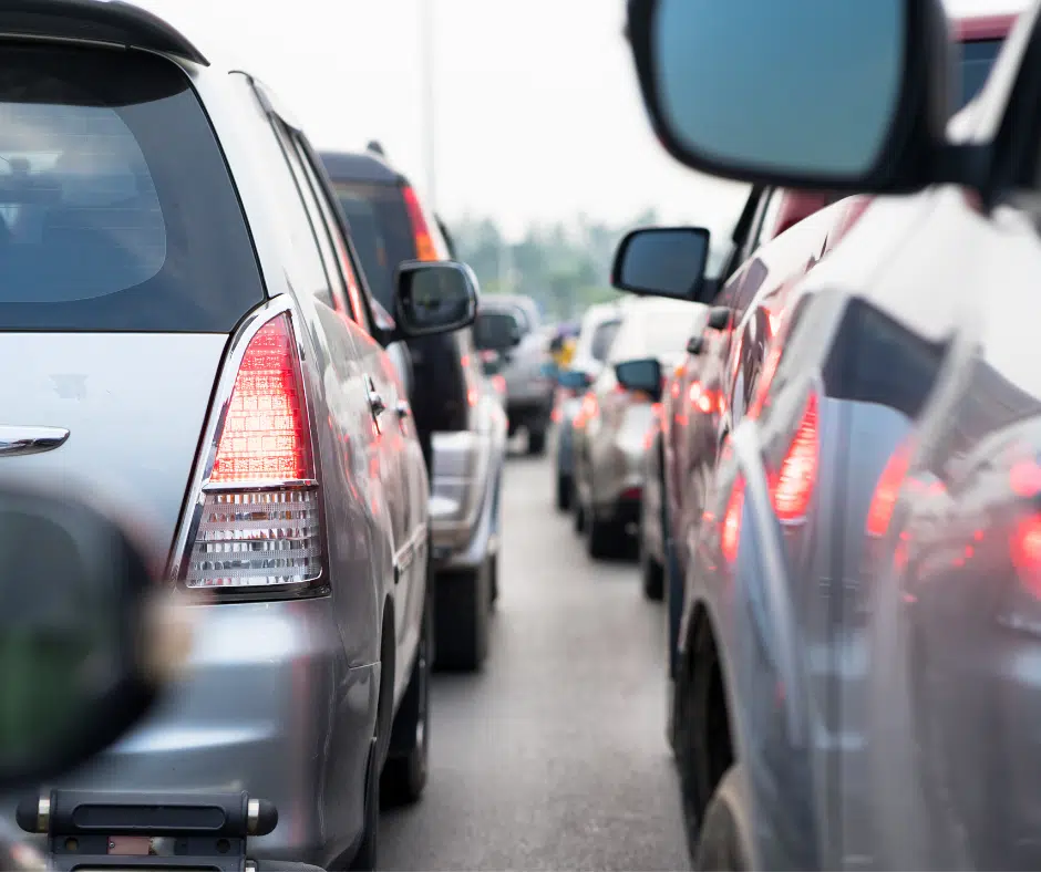 multiple cars in traffic