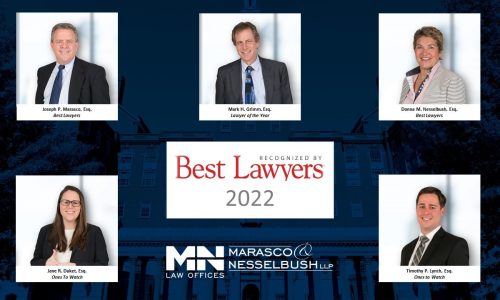 photos of attorneys at Marasco & Nesselbush that were recognized by Best Lawyers 2022