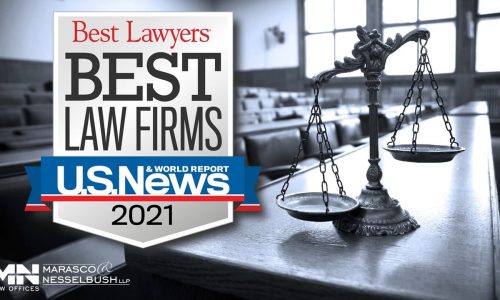the justice scale in a court room