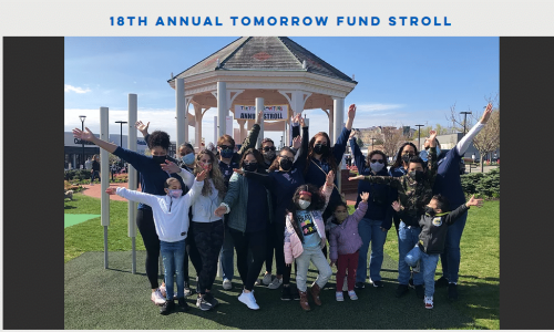 a group of people at the 18th Annual Tomorrow Fund Stroll